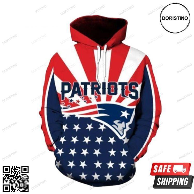 Awesome England Patriots All Over Print Hoodie