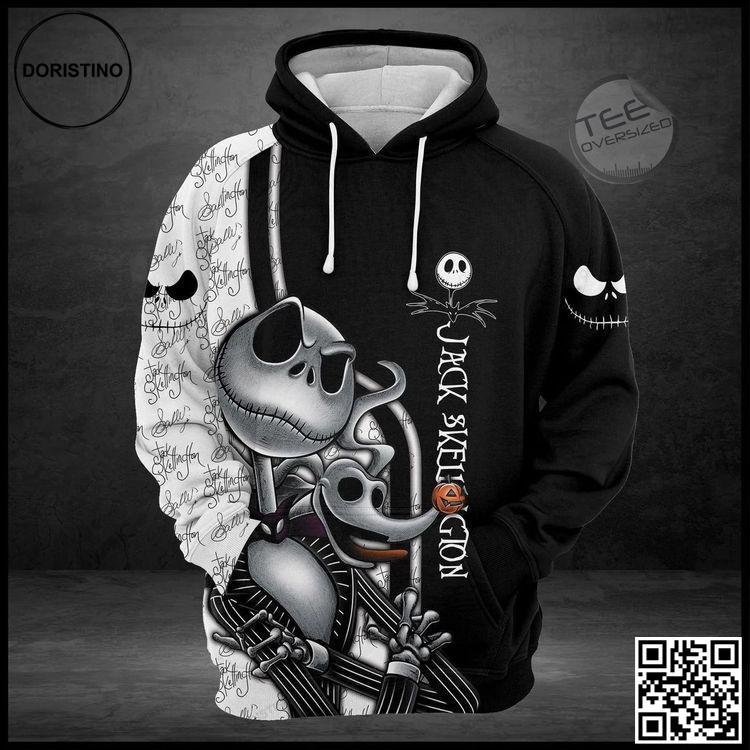 Awesome Jack Skellington Limited Edition 3D Hoodie