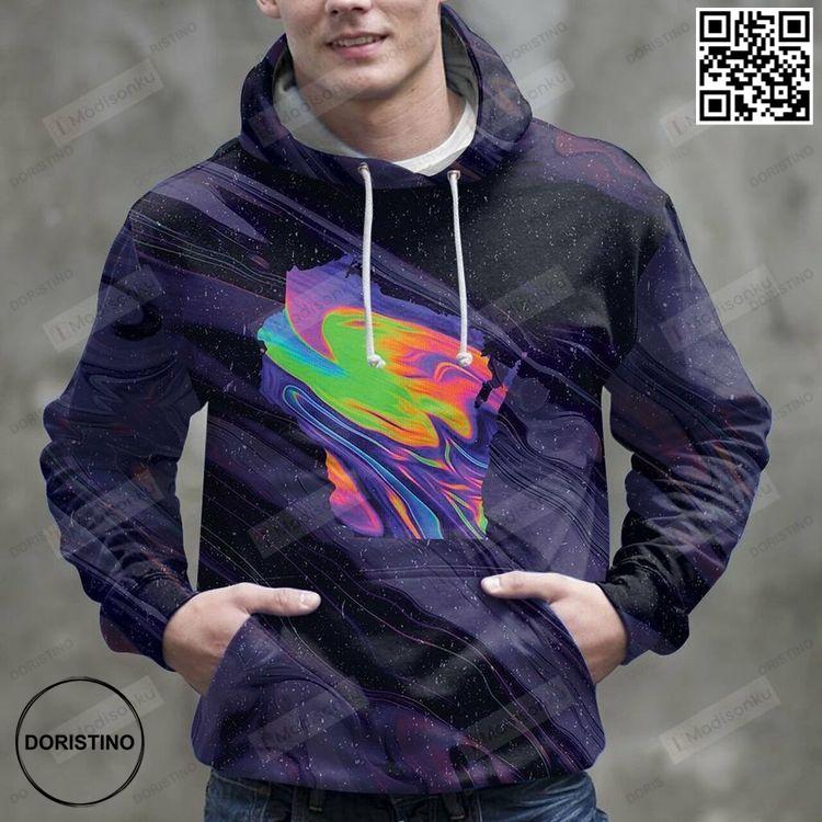 Awesome Wisconsin 3d All Over Print Hoodie