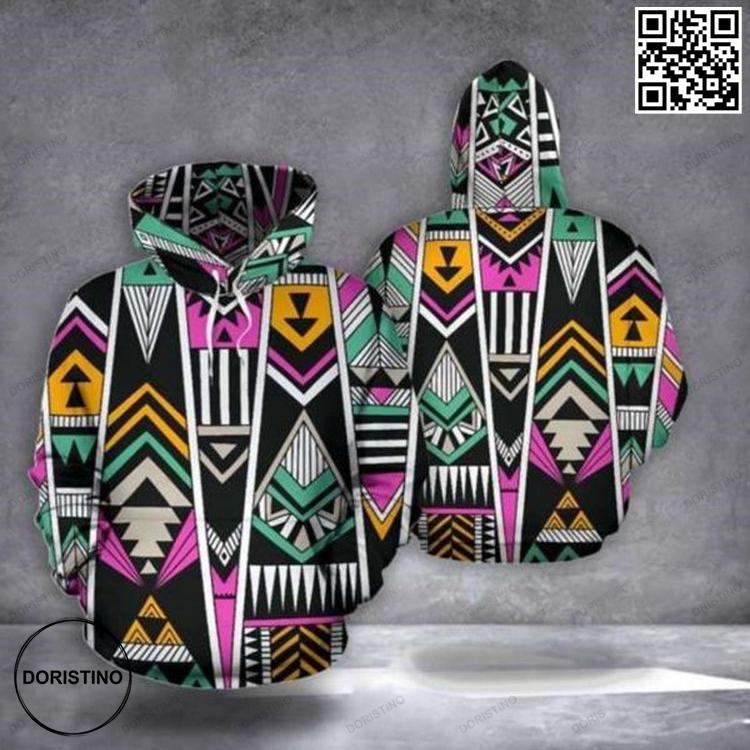 Aztec Pullover Tribal Aztec Graphic Pattern Style Awesome 3D Hoodie