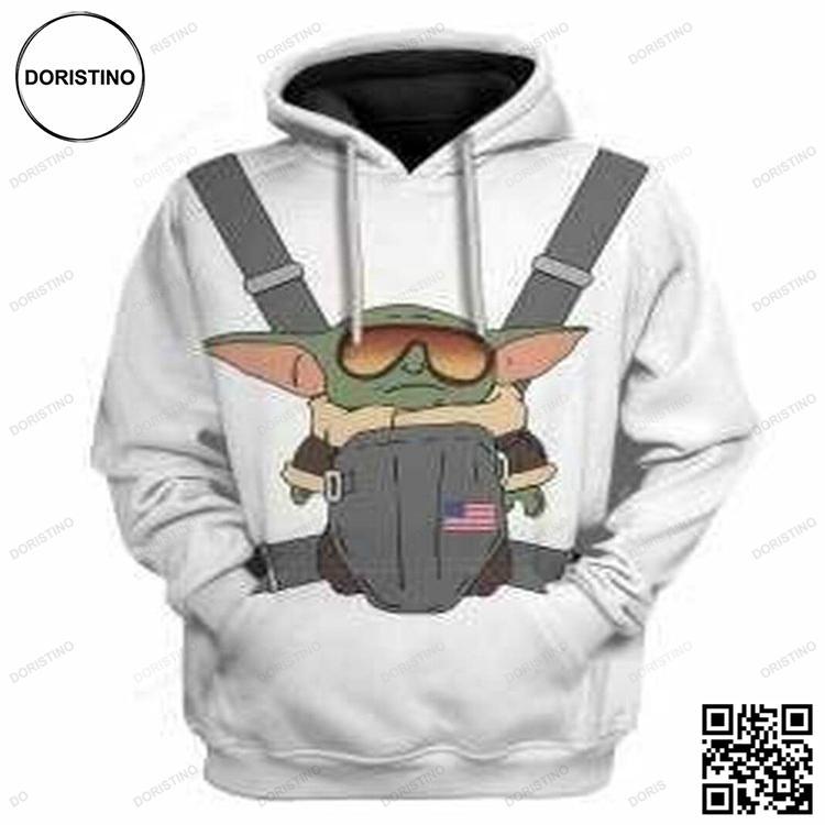Baby Yoda 3d All Over Print Hoodie