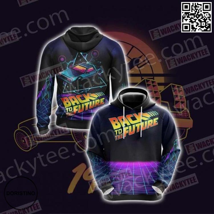 Back To The Future All Over Print Hoodie