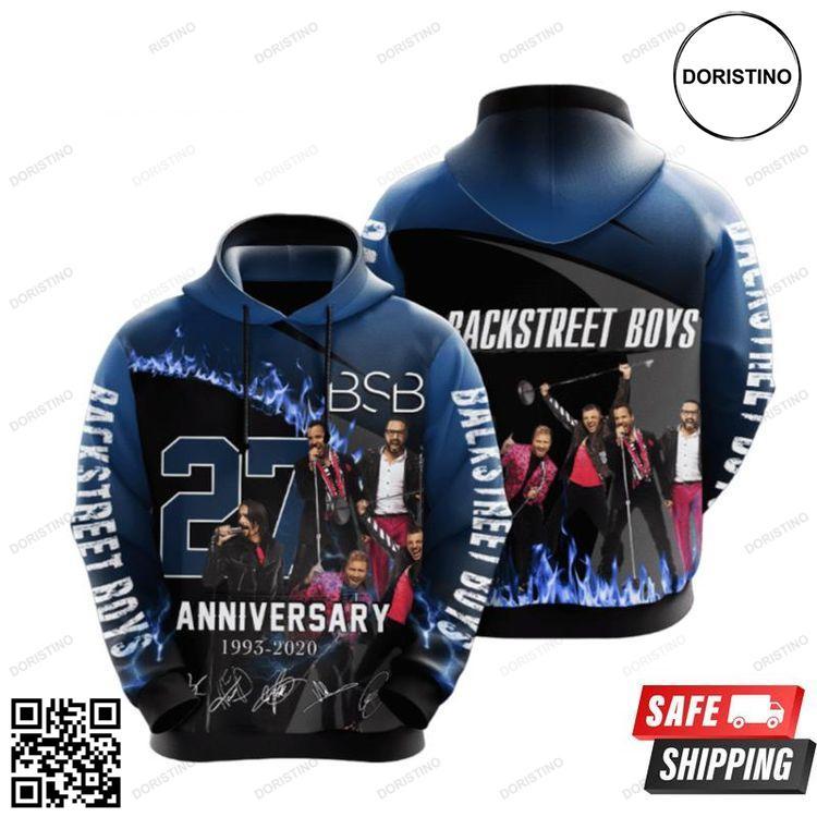 Backstreet Boys 27th Anniversary All Over Print Hoodie