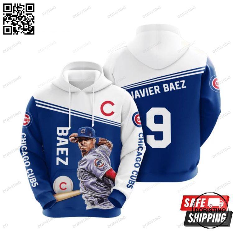 Baez Chicagoo Cubs 2020 Limited Edition 3D Hoodie