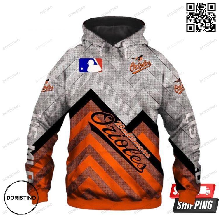 Baltimore Orioles 1 All Over Print Hoodie