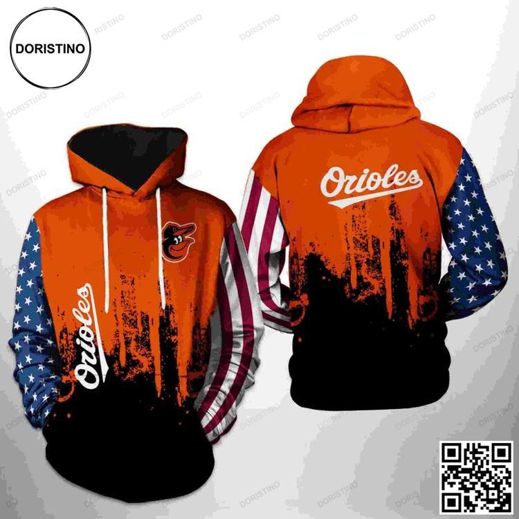 Baltimore Orioles Mlb Team Us Zipper 1 Limited Edition 3D Hoodie