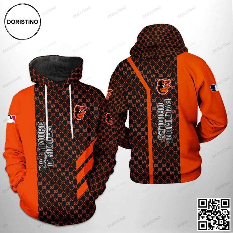 Baltimore Orioles Mlb Zipper Limited Edition 3D Hoodie