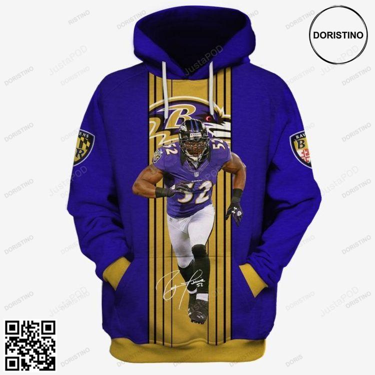 Baltimore Ravens 03 Awesome 3D Hoodie
