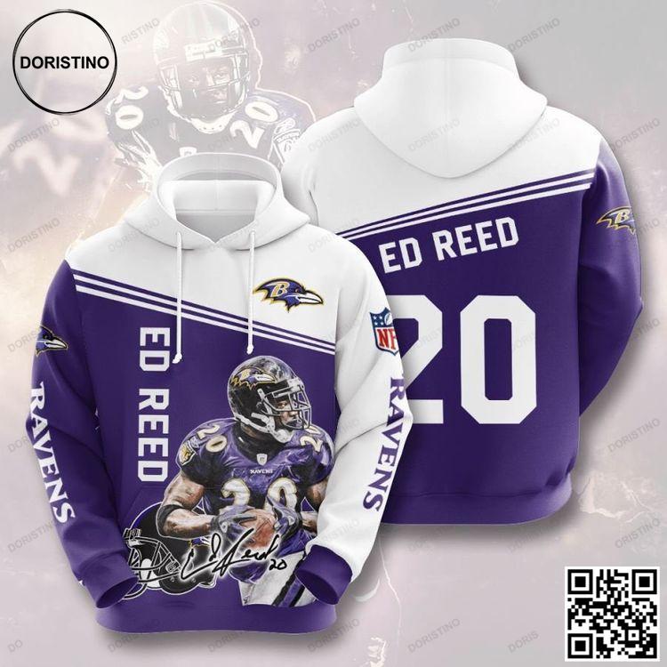 Baltimore Ravens No171 Custom Limited Edition 3D Hoodie