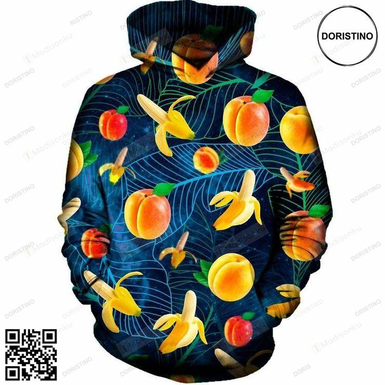 Banana And Peach For Unisex 3d Limited Edition 3D Hoodie