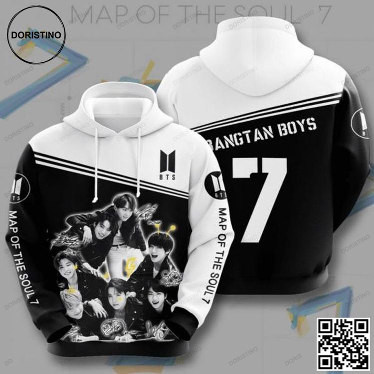 Band Bts Awesome 3D Hoodie