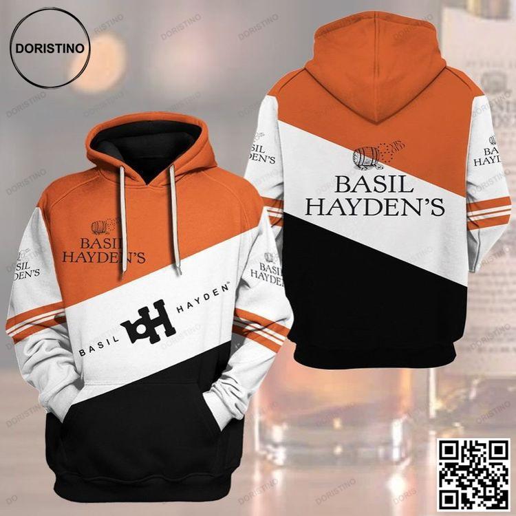 Basil Haydens Bourbon Whiskey Premium For Men And Women Awesome 3D Hoodie