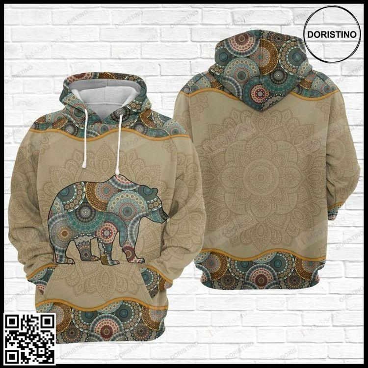 Bear Mama Mandal For Unisex 3d Limited Edition 3D Hoodie