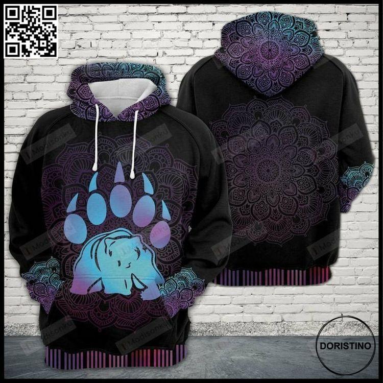 Bear Zen For Unisex 3d Awesome 3D Hoodie