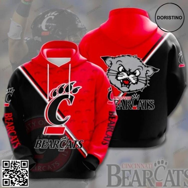 Bearcats Red Limited Edition 3D Hoodie
