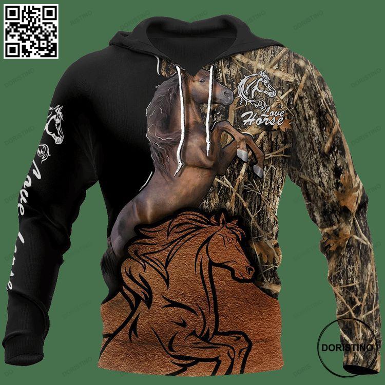 Beautiful Horse 3d For Men Women Fu Awesome 3D Hoodie