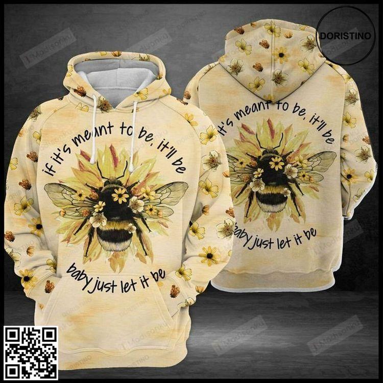 Bee Let It Be 3d Limited Edition 3D Hoodie