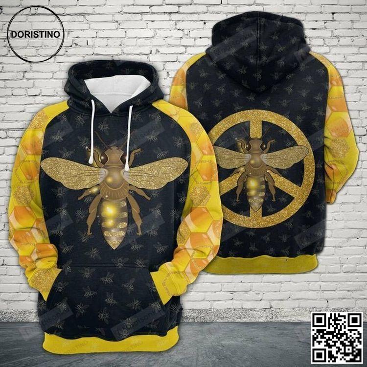 Bee Peace 3d Limited Edition 3D Hoodie