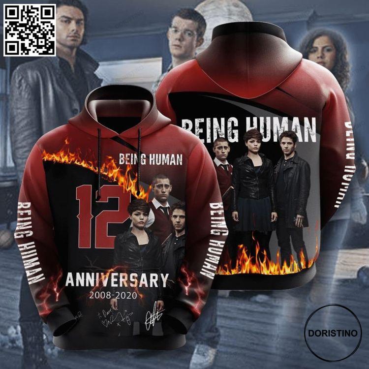 Being Human No187 Custom Awesome 3D Hoodie