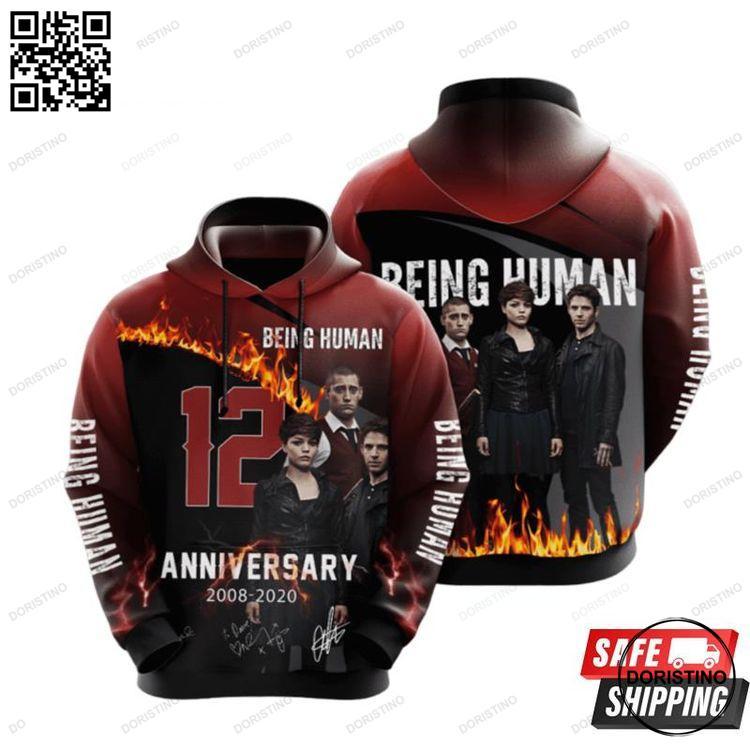 Being Human All Over Print Hoodie