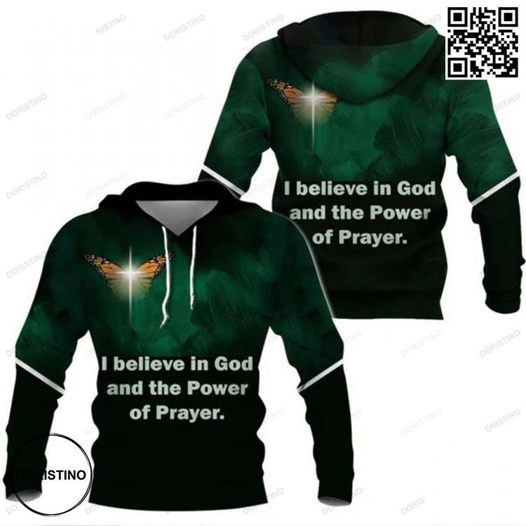 Believe In God Jesus Awesome 3D Hoodie