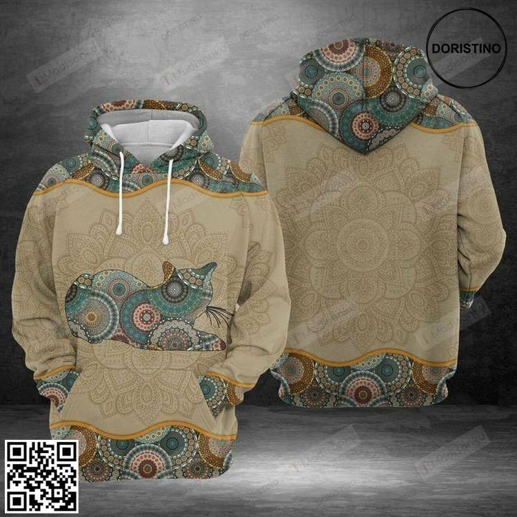 Bengal Terrier Mandala For Unisex 3d Awesome 3D Hoodie