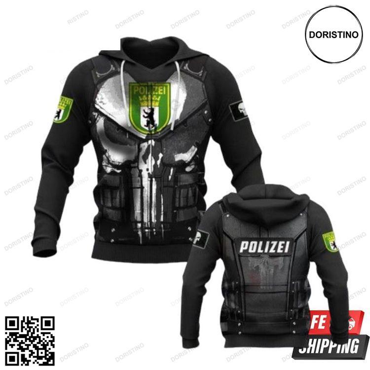 Berlin Police Limited Edition 3D Hoodie