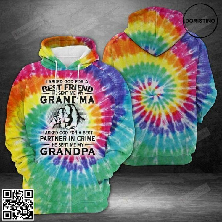 Best Grandma And Grandpa 3d Limited Edition 3D Hoodie