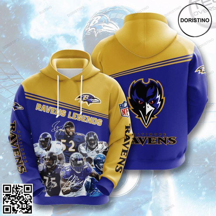 Best Sellers Baltimore Ravens Nfl Clothes Limited Edition 3D Hoodie