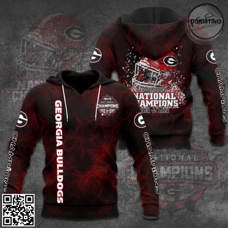 Best Selling Georgia Bulldogs Nfl Clothes Limited Edition 3D Hoodie