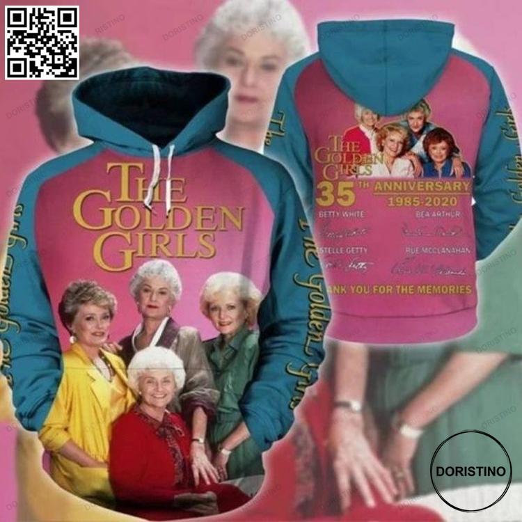 Betty White The Golden Girls Limited Edition 3D Hoodie