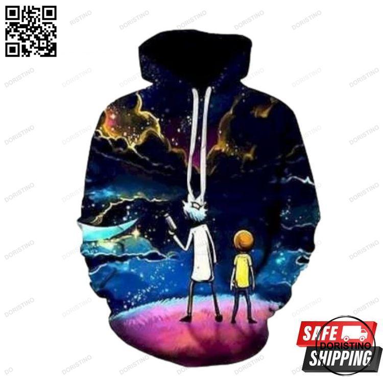 Biaolun 2019 Rick And Morty Jumper Fashion Awesome 3D Hoodie