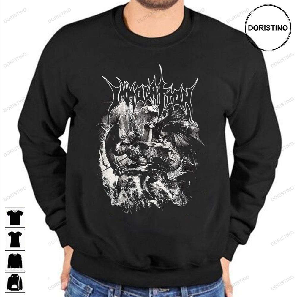 Immolation Ghosts Horror Art Awesome Shirts