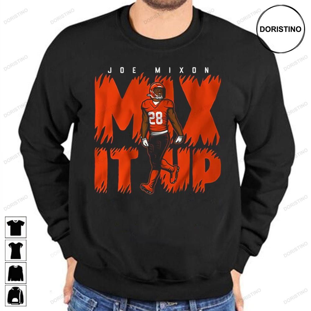 It Up Funny Art Graphic Design Joe Mixon Football Awesome Shirts