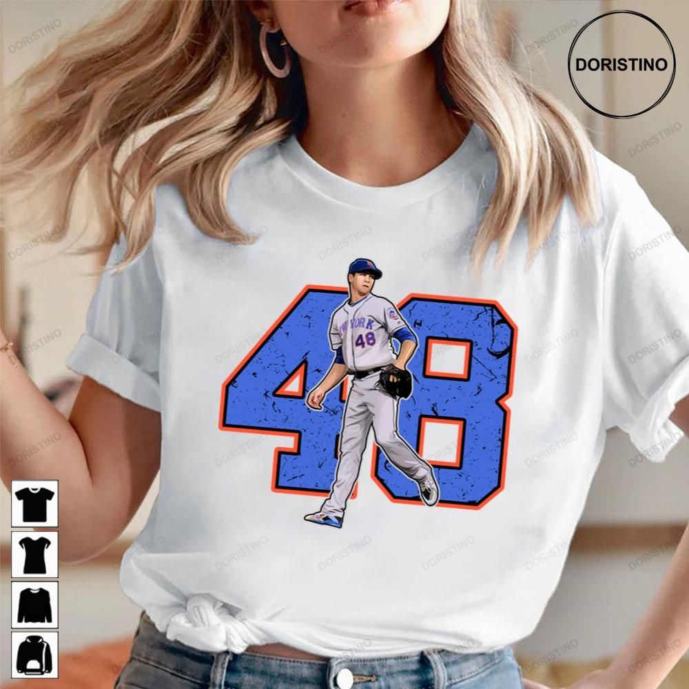 Jacob Degrom 48 Pitches With Number Vintage Baseball Trending Style