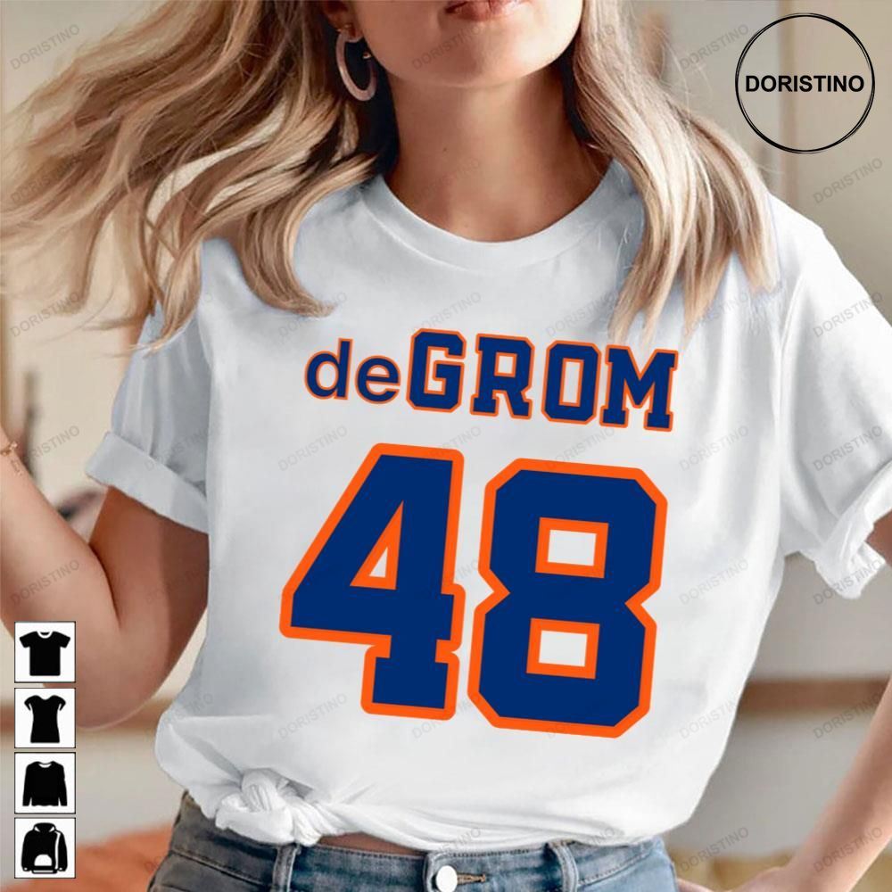 Jacob Degrom Mets Official Logo For Fans Baseball Awesome Shirts