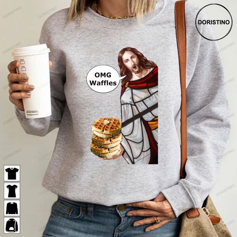 Jesus Omg Waffles Trending Style