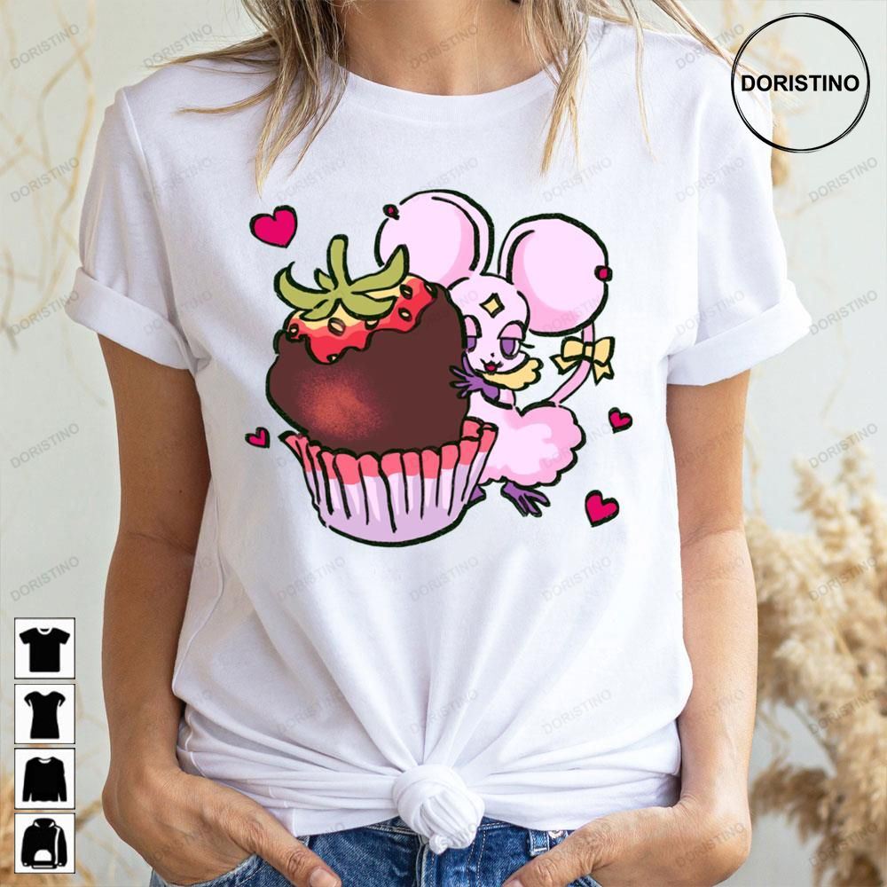 Pink Pastel Blanca With Chocolate Strawberry Sugar Sugar Rune Awesome Shirts