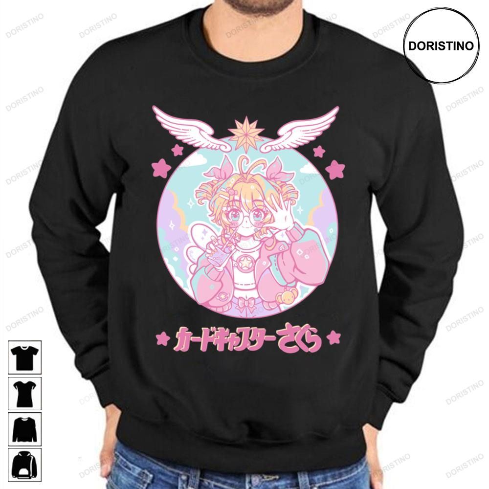 Pink Sakura Card Captor Sakura Limited Edition T-shirts