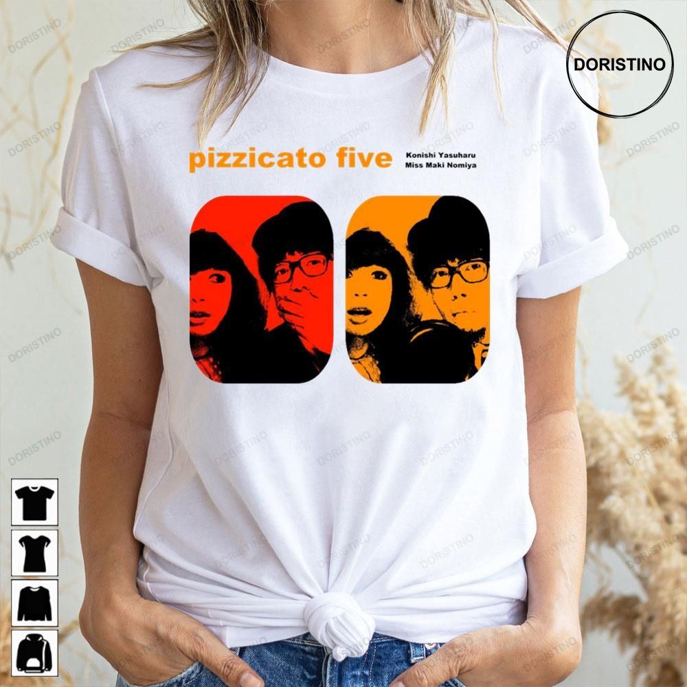 Pizzicato Five Promotional Image Limited Edition T-shirts