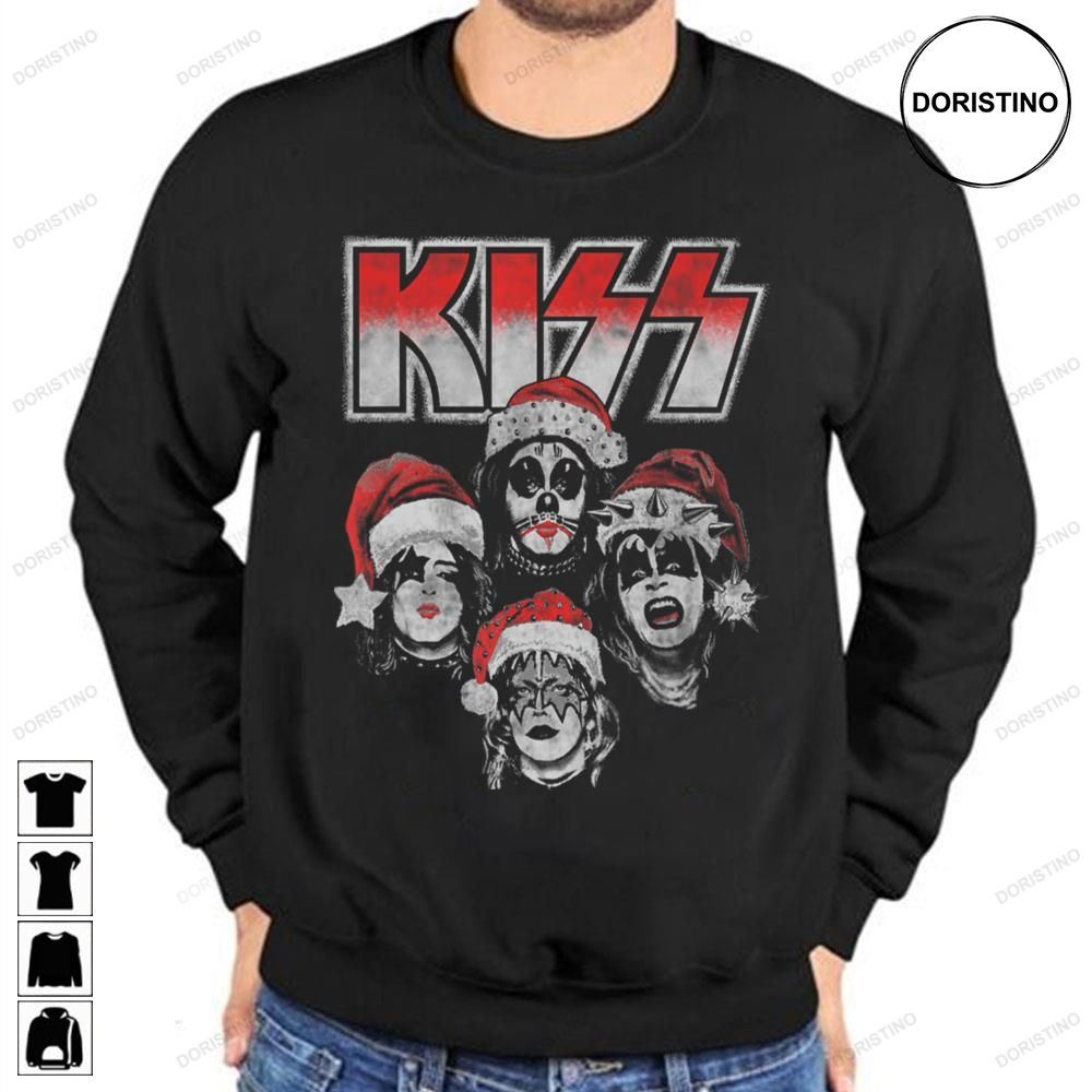 Kiss Band Christmas Limited Edition T-shirts