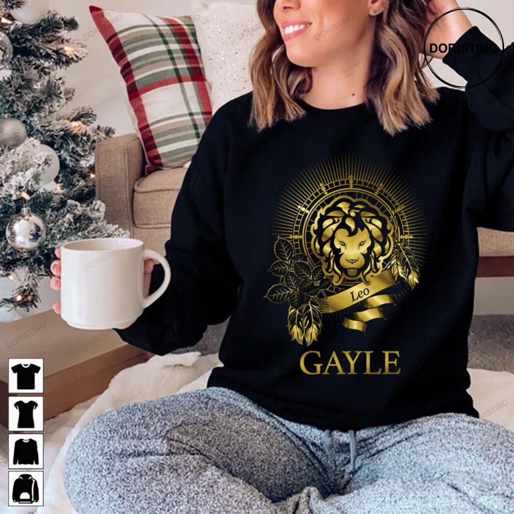 Lion Leo Star Gayle Awesome Shirts