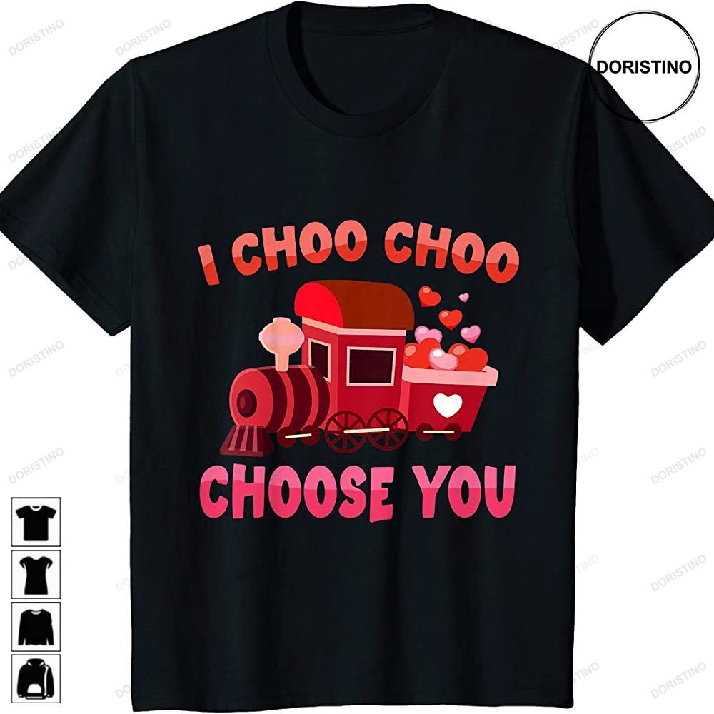 Kids Red Train Valentines Day For Toddlers Boys Outfit Limited Edition T-shirts