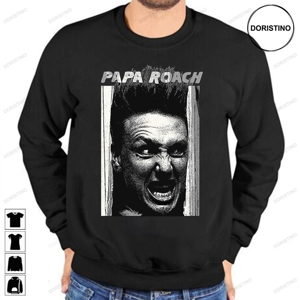 Papa Roach Black And White Art Trending Style