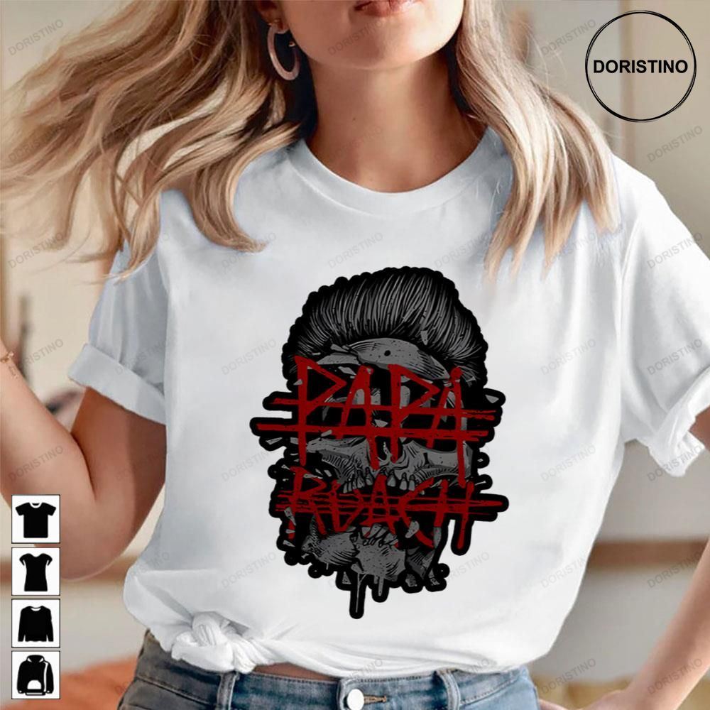 Papa Roach Hairy Skull Limited Edition T-shirts