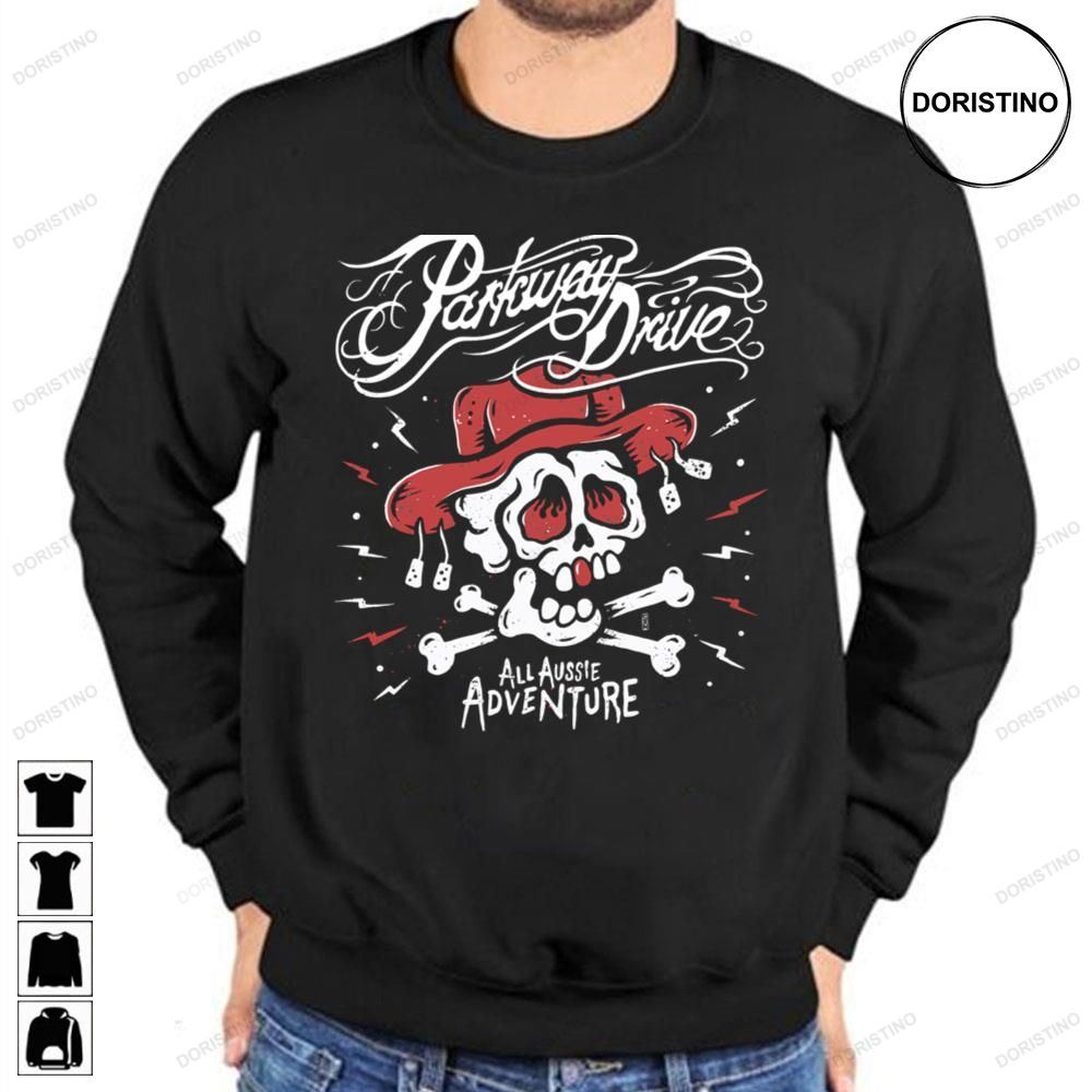 Parkway Drive All Aussie Adventure Limited Edition T-shirts