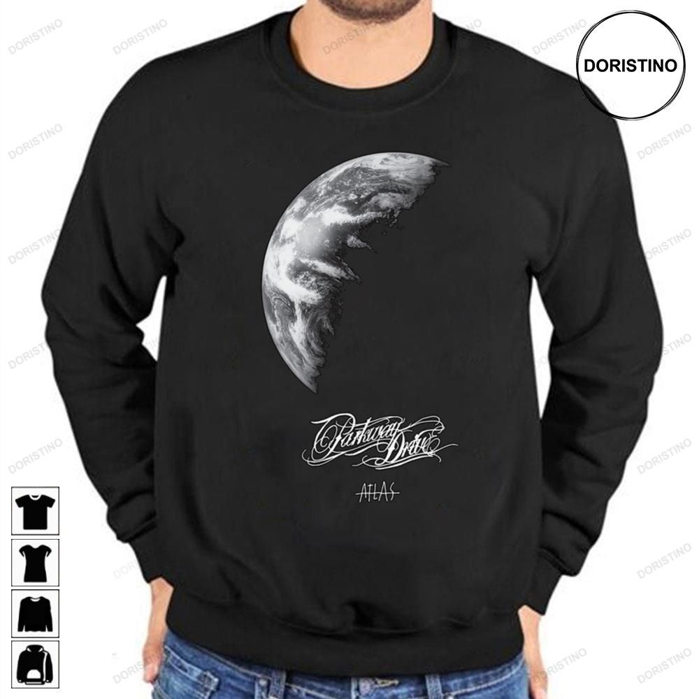 Parkway Drive Band Atlas Earth Black Art Trending Style