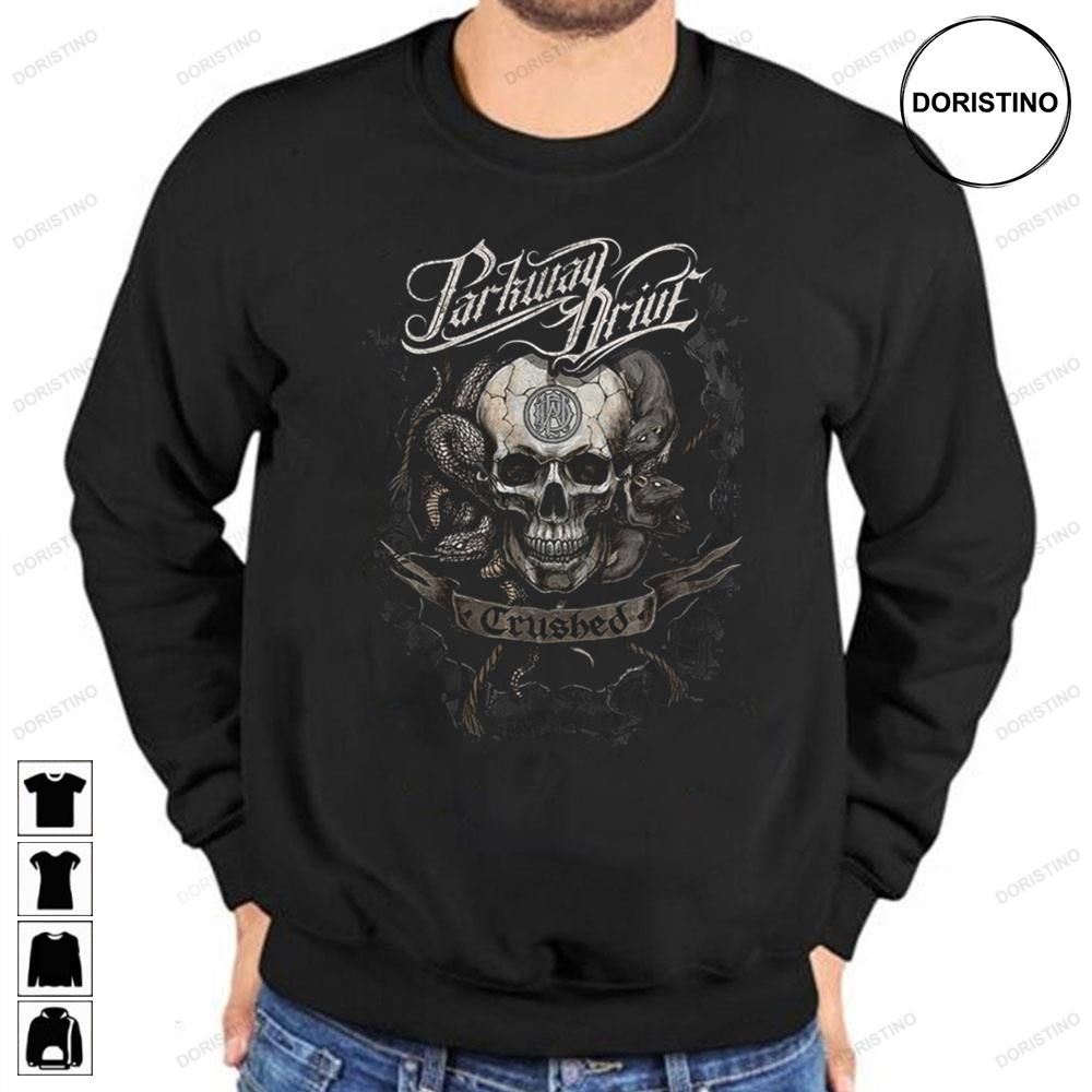 Parkway Drive Crushed Skull Band Art Awesome Shirts