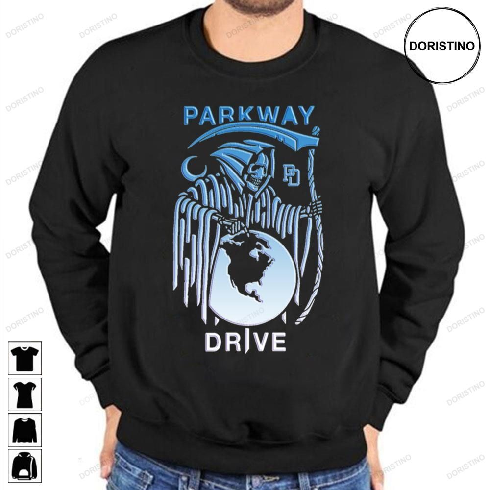 Parkway Drive Reaper Earth Band Art Awesome Shirts