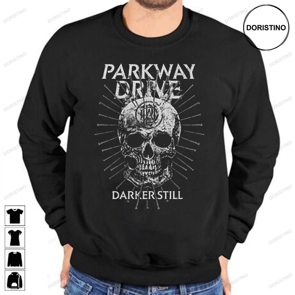 Parkway Drive Skull Darker Still Band Art Limited Edition T-shirts